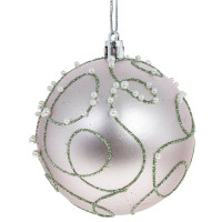 Набор из 12шт Украшение новогоднее "Шар", D 8 см, L35 W27 H8,5 см