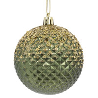 Набор из 12шт Украшение новогоднее "Шар", D 8 см, L35 W27 H8,5 см