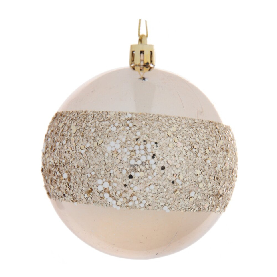 Набор из 12шт Украшение новогоднее "Шар", D 8 см, L35 W27 H8,5 см