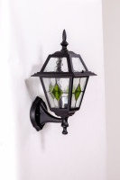 Настенный фонарь уличный FARO lead GLASS 91101/04 lgG Bl Oasis Light