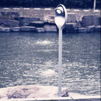 Наземный светильник  W6161-880 Gr Oasis Light