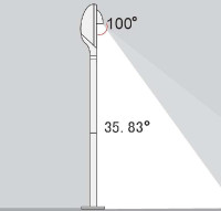 Наземный светильник  W6161-880 Gr Oasis Light