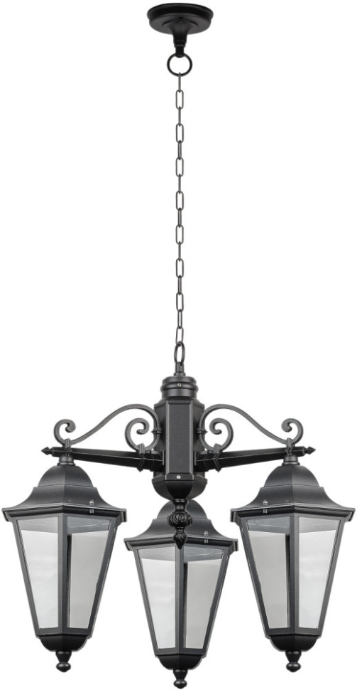 Уличный светильник подвесной PETERSBURG ECONOM 79870E/3 Bl Oasis Light