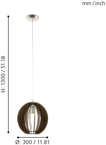 Подвесной светильник Cossano 94635 Eglo