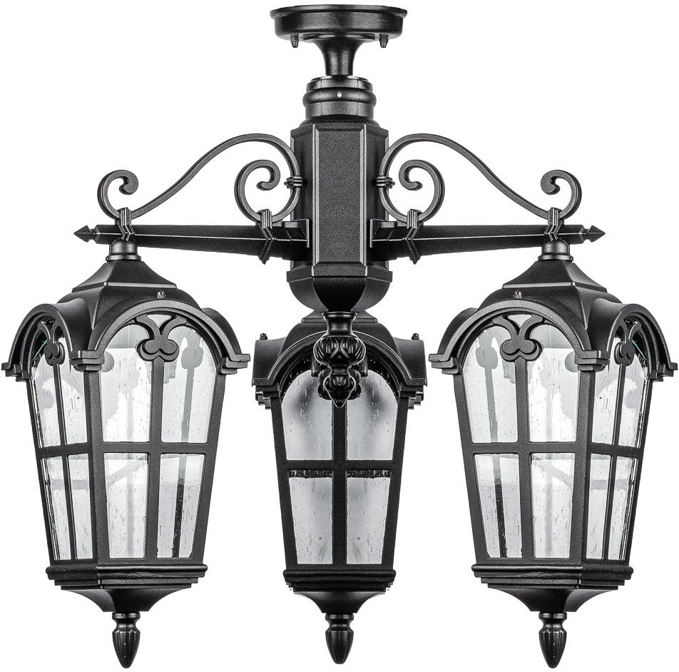 Потолочный светильник уличный PORTO 86170A/3 02 Bl Oasis Light