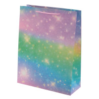 Пакет подарочный L (бумага 210г/м2, блок микс 12шт), L31 W12 H39,5 см, 4в.