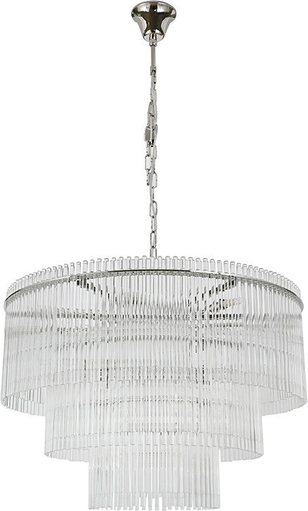 Подвесная люстра 3680 3689+9/C nickel Newport