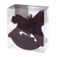 Набор из 2шт, Украшение новогоднее "Лошадка", L10 W5 H11 см