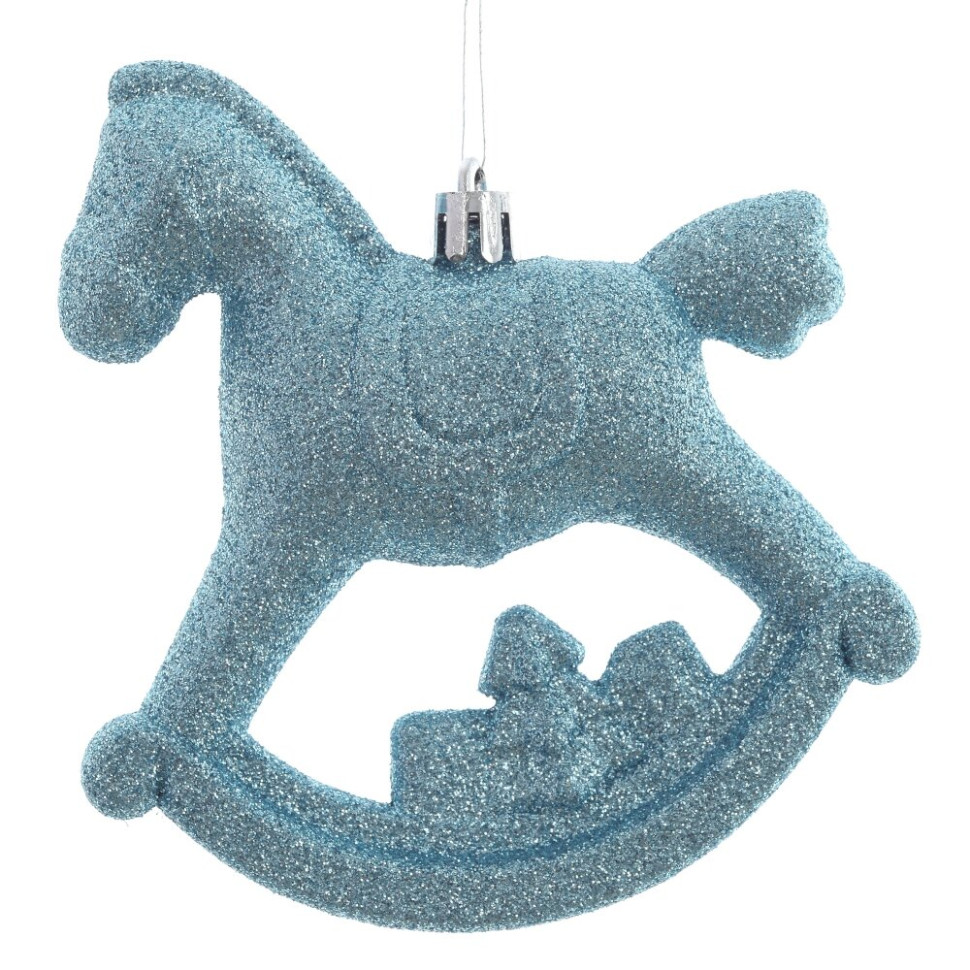 Набор из 2шт, Украшение новогоднее "Лошадка", L10 W5 H11 см