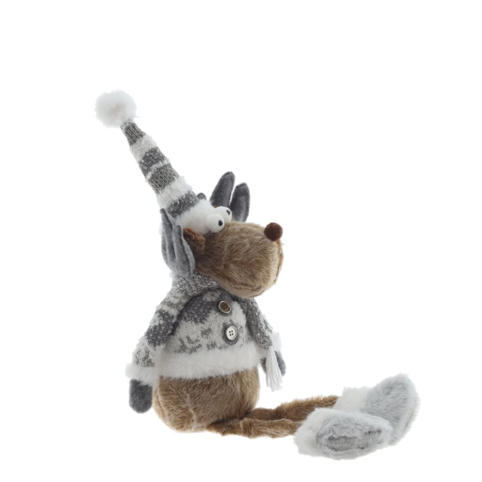 Игрушка набивная "Олень", L17 W15 H59/26 см