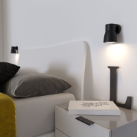 Спот Cono MRL 1027 черный Elektrostandard