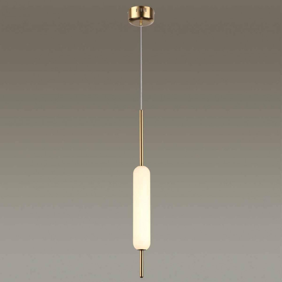 Подвесной светодиодный светильник Odeon Light Pendant Reeds 4794/12L