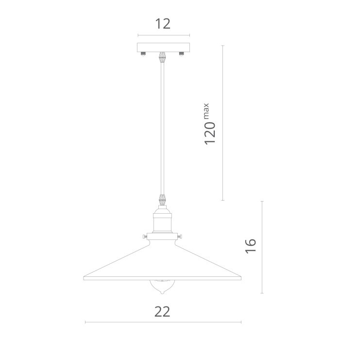 Подвесной светильник Delta 2003/02 SP-1 Divinare