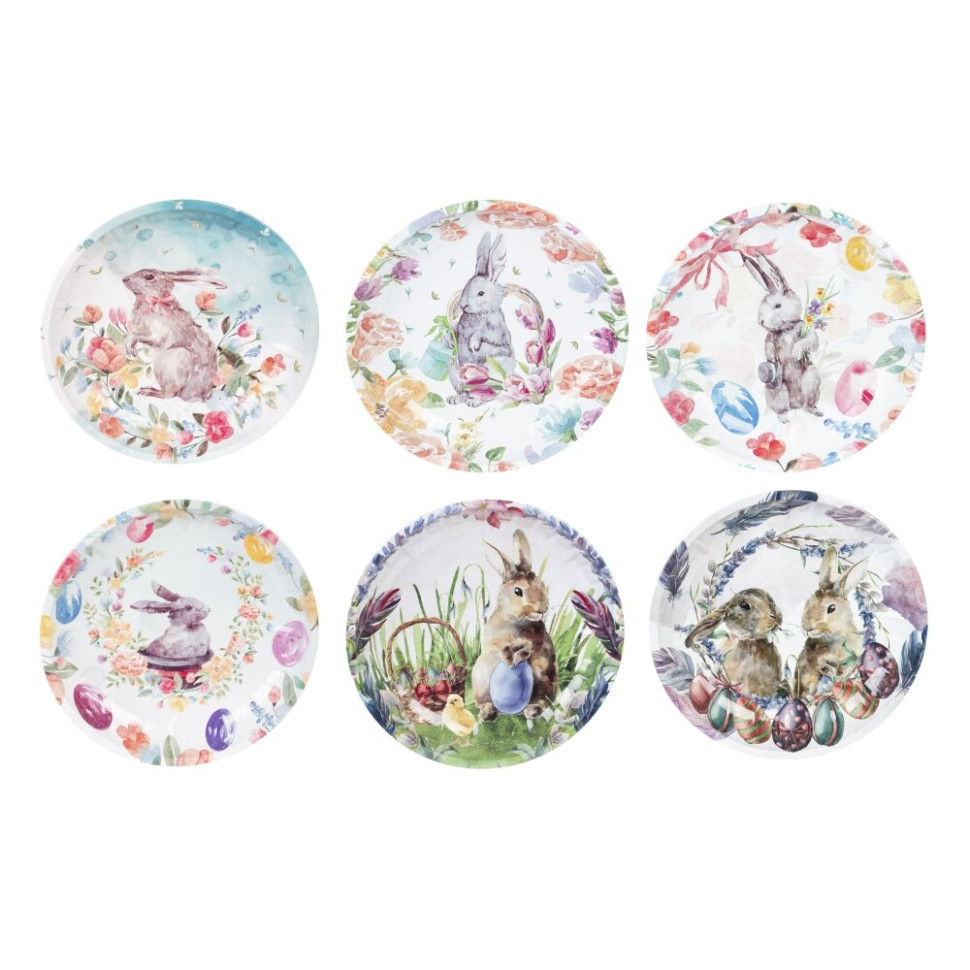 Блюдо "Пасхальное", L26 W26 H3 см, 6в.