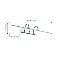 Подсветка для картин Strenuus 2431-3W Favourite Подсветка для картин Strenuus 2431-3W Favourite