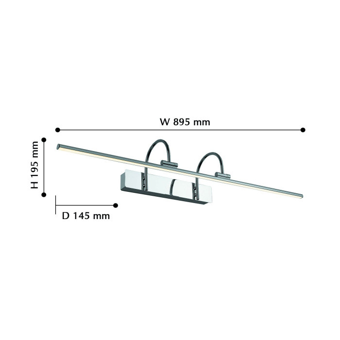 Подсветка для картин Strenuus 2431-3W Favourite