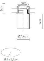 Точечный светильник Mono D14F1701 Fabbian