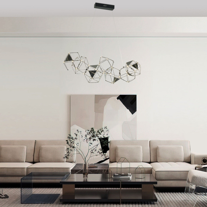 Подвесной светильник Uma 90368/7 черный жемчуг Eurosvet