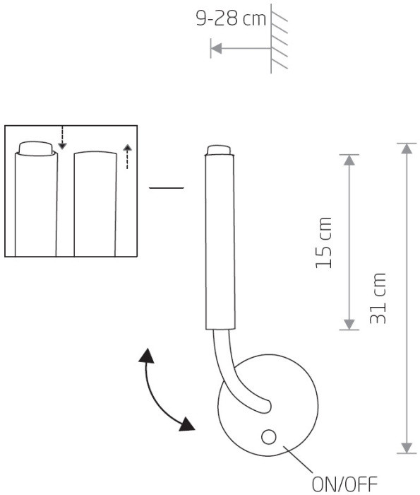 Настенный светильник Stalactite 8351 Nowodvorski