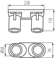 Спот LAURIN 29122 Kanlux