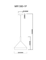 Подвесной светильник Adele MR1380-1P MyFar