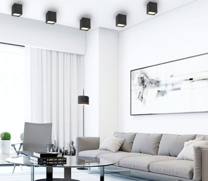 Точечный светильник DL 3028 DL 3028 black 3000K Italline