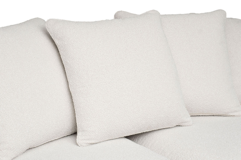 Диван Roberto трехместный букле кремовый