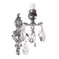 Бра 1рожк.15см."11607-01 chrom" Prousek