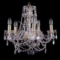 Подвесная люстра 1411 1411/5/160 G Leafs Bohemia