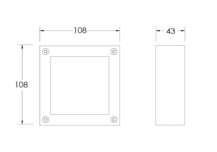 Настенный светильник уличный  W91480 S Oasis Light