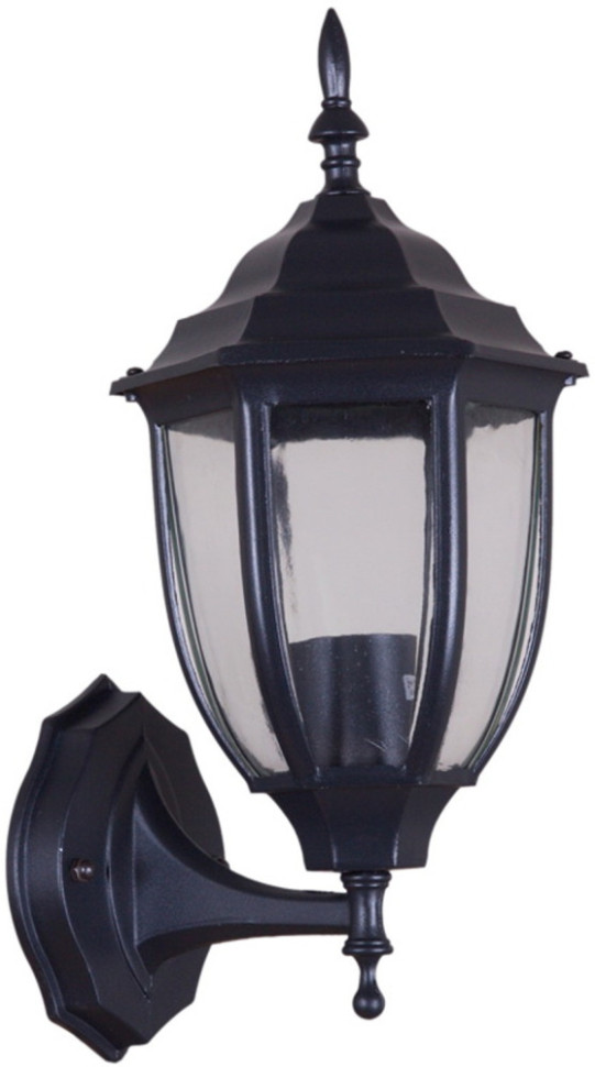 Настенный фонарь уличный  00837-0.2-001SW BK Reluce