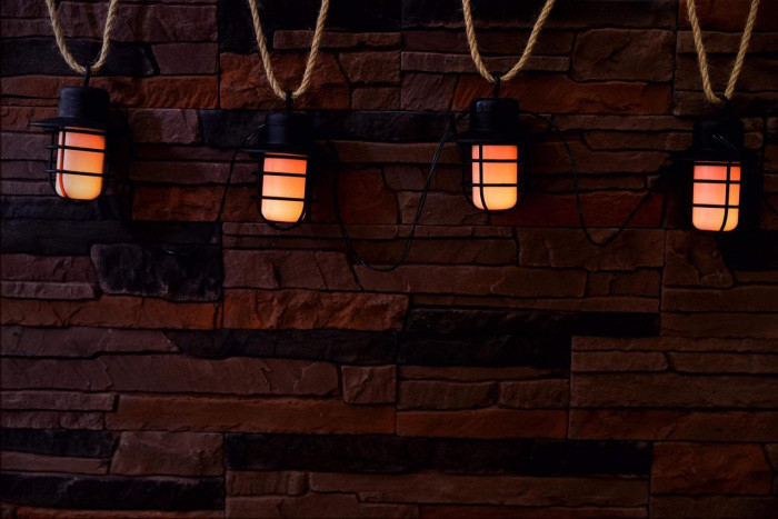 Гирлянда на солнечных батареях USL-S-121/PT2500 Lanterns Uniel