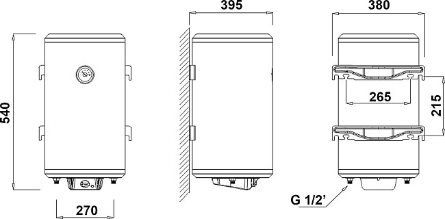 Водонагреватель Nofer SB 30
