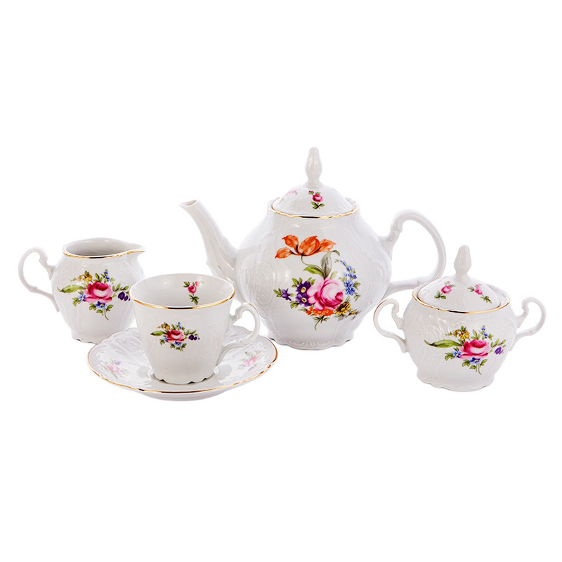 Сервиз чайный 240мл на 6перс.15пред."Полевой цветок 5309011" Bernadotte