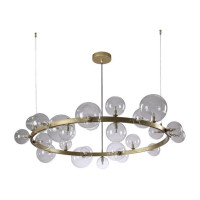 Подвесная люстра Crystal Lux Agata SP24 V2 Gold/Transparente Подвесная люстра Crystal Lux Agata SP24 V2 Gold/Transparente