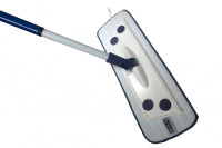 Швабра бытовая с ал.ручкой, 1 насадка влажная