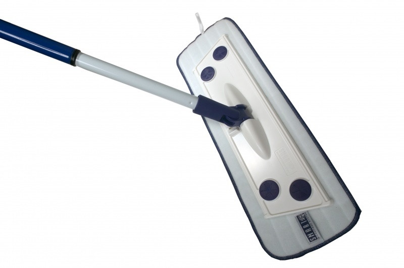 Швабра бытовая с ал.ручкой, 1 насадка влажная