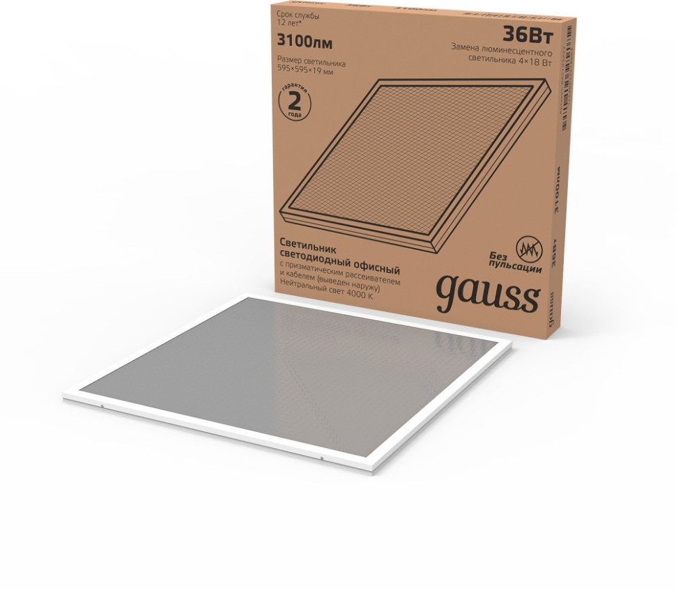 Светодиодная панель  842123227 Gauss