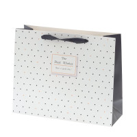 Пакет подарочный M (бумага 230г/м2, блок микс 12шт), L32 W11 H26 см, 4в.