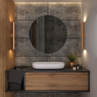 Настенный светильник Langer 40124/LED матовое золото Elektrostandard