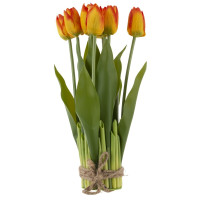 Цветочная композиция "Тюльпан", L11 W11 H28 см