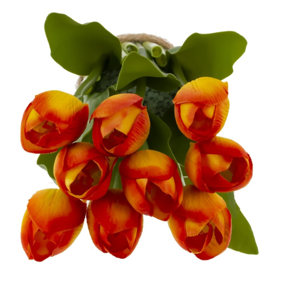 Цветочная композиция "Тюльпан", L11 W11 H28 см