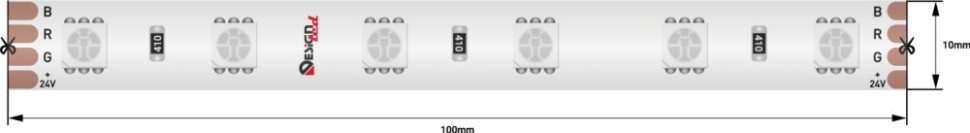 Светодиодная лента LUX DSG560-24-RGB-65 DesignLed