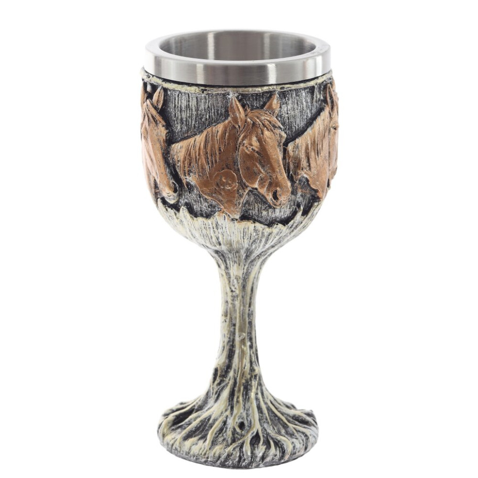 Бокал "Лошадь", 190 мл, L7 W7 H16 см