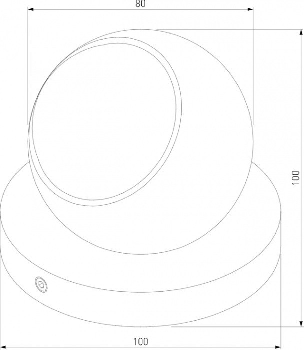 Наземный светильник Ball 35143/S белый Elektrostandard