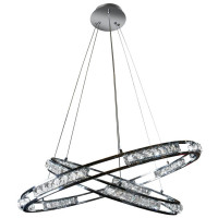 Подвесной светильник Crystal 16364/800+600 CR iLedex