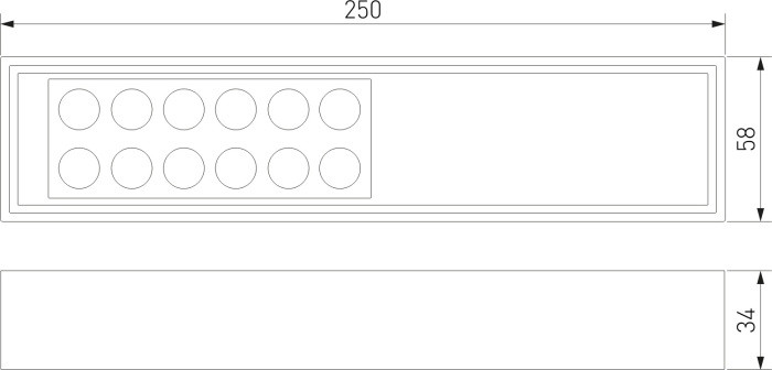 Точечный светильник Tend 25114/LED Elektrostandard
