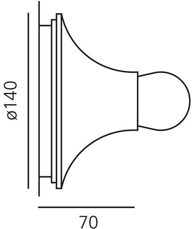 Настенно-потолочный светильник Teti A048150 Artemide