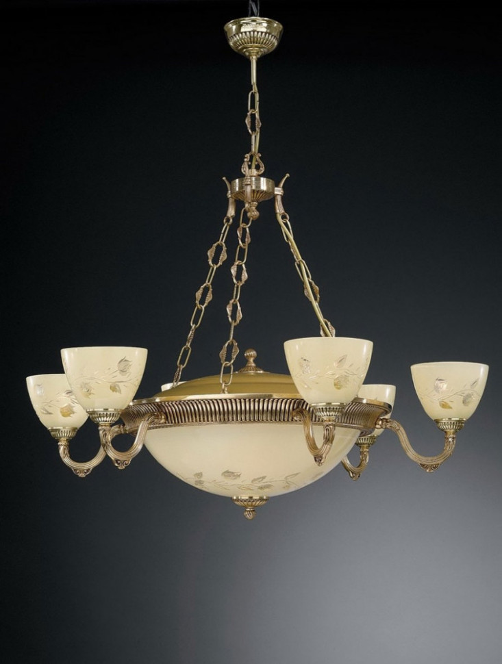 Подвесная люстра 6358 L.6358/6+4 Reccagni Angelo