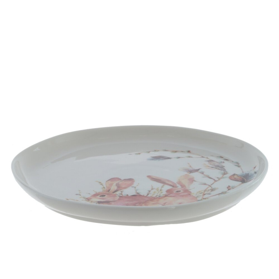 Тарелка, L20,5 W20,5 H2 см